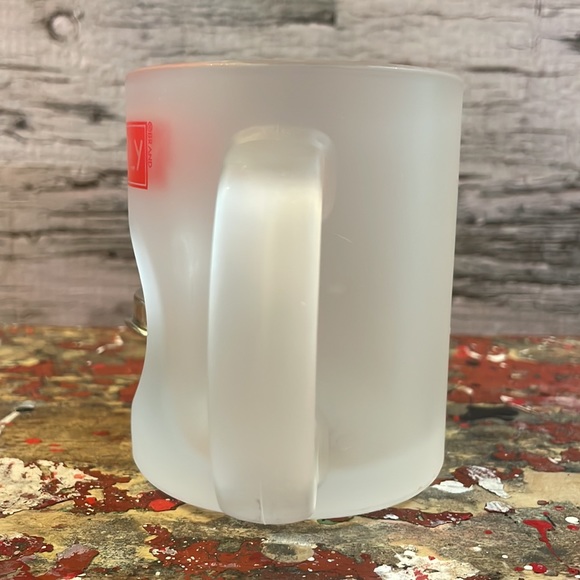 (Set of 2) Monopoly Frosted Glass Mugs with Spinning Hat Piece - Picture 10 of 12